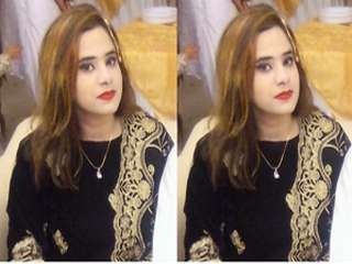 Pakistani girl dries off after her bathtub in underwear