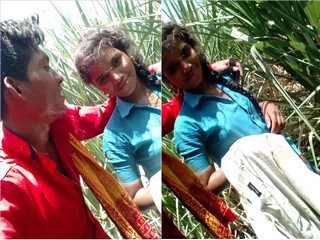 Desi duo enjoys open-air sex in rustic setting