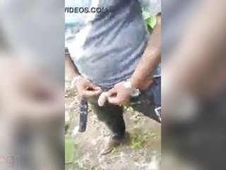 Desi female gets insane with gang fuck-a-thon in the forest