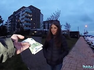 Public Agent Sumptuous bashful Russian stunner fucked by a stranger