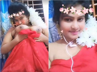Desi Bangla girl gives a intimate demonstrate in tango