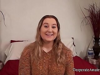 Audition Eighteen Alice Desperate Amateurs utter body interview and fucky-fucky for money