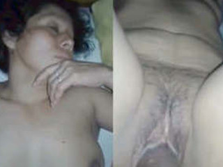 Erotic fuck-a-thon with a sleeping wifey