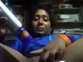 Kamapisachi's wild solo onanism with sex toys