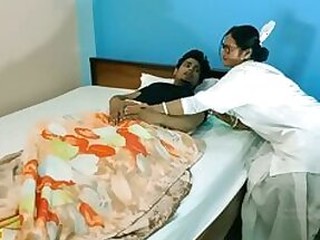 Stunning nurse, the greatest Desi hard-core hump in the hospital! Nurse, sate let me go!