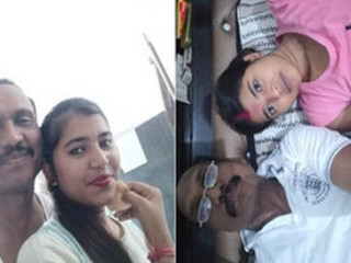 Desi college doll masturbates with thick fuck stick in bed