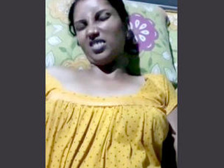 Indian bhabi's tempting face during a private demonstrate