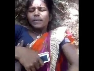 Desi girl's outdoor escapade in the village