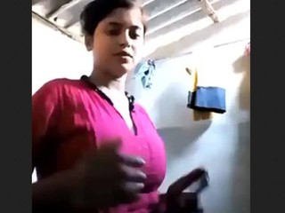 Bhabi in the bathroom: A hot encounter