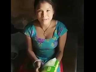 Busty Boudi from a Desi village flaunts her