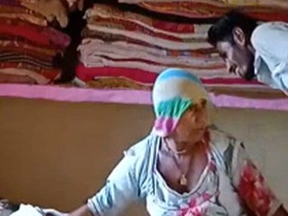 A youthfull boy from the village has sex with an aged bhabhi