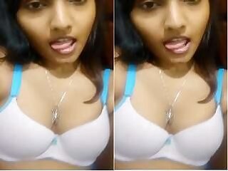 Cute lady for the money peels off and displays her ginormous titties Part 3