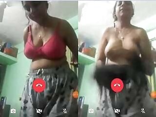 Desi Bhabhi Displays Her Boobs On Video Call Part 1