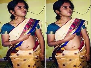 Tamil Wifey Maya Showcases Tits Pussy Video Call