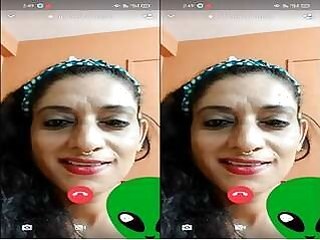 Horny Lankan Mama Displays Her Boobies and Cootchie On  Call