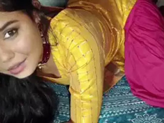 Mms  of ass-fuck hump with a sexy Indian Muslim bhabhi woman