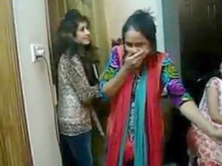 Bangladeshi girls enjoy and  at Dhaka plane soiree