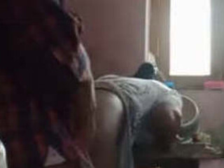 Kitchen intercourse with Sudha and Anni in salwar