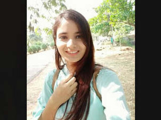 Cute Indian girl's first time in a fresh tagged vid