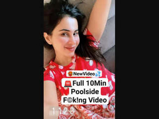 Love a molten flick of meetii and kalher getting it on by the pool