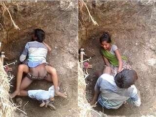 Desi couple  street sex in public