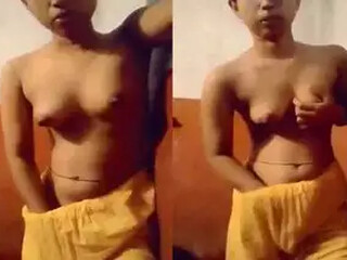 Youthfull Chinese doll has difficulty reaching climax
