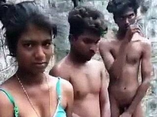 Dehati    local gangbang in act