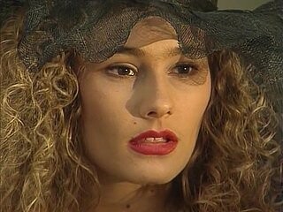 French maid Matilda wears perfume in warm