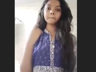 Nubile female takes a tub in the douche
