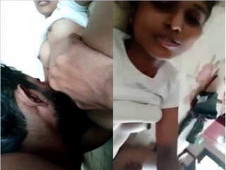 Spunky Indian duo enjoys voluptuous love making and oral bang-out