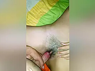 A off the hook girl's solo have fun with her cock-squeezing fuckbox after  orgy with her paramour