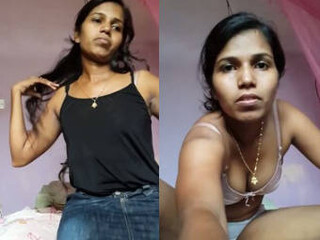 HD  of a Desi doll using a faux-cock for delight