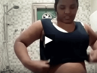 Tamil wife switches into killer underwear in the shower